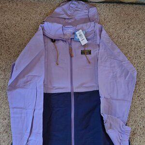 NEW L.L. Bean Women's Mountain Classic Full-Zip Jacket, Colorblock - Small